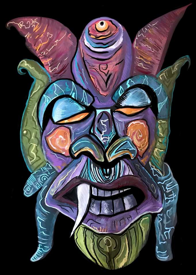 Baruca mask