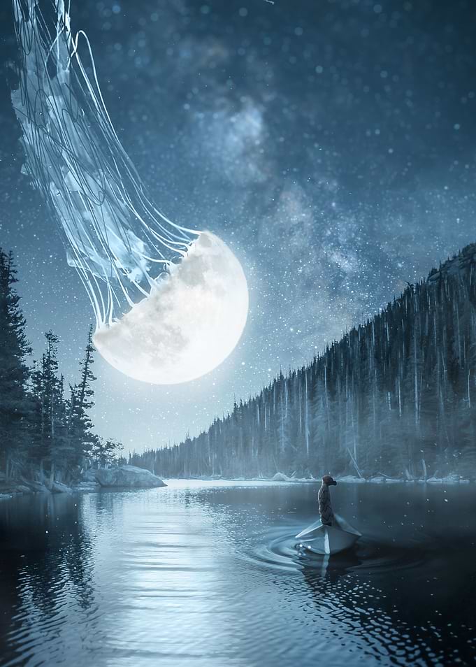 The Glowing Moon