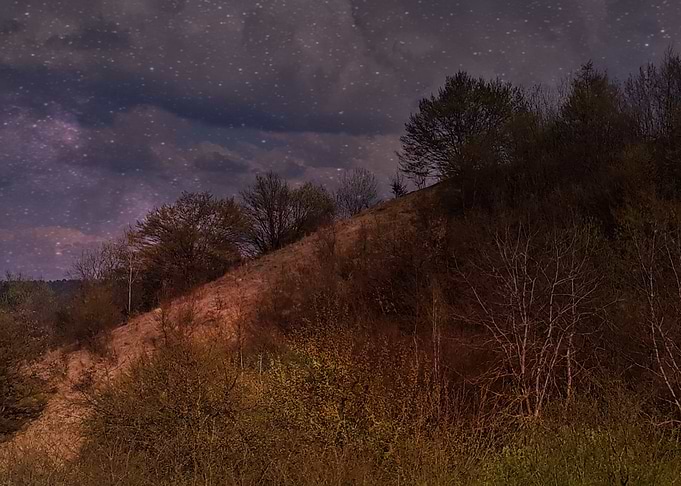 Cosmic spring hill