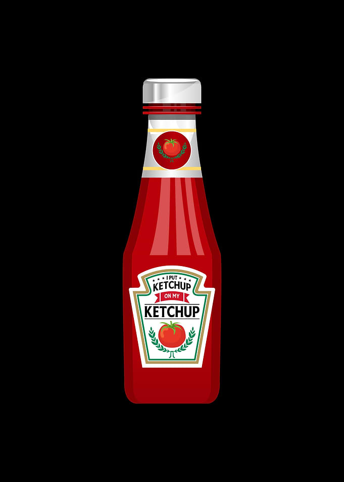 Ketchup Sauce Bottle Gift