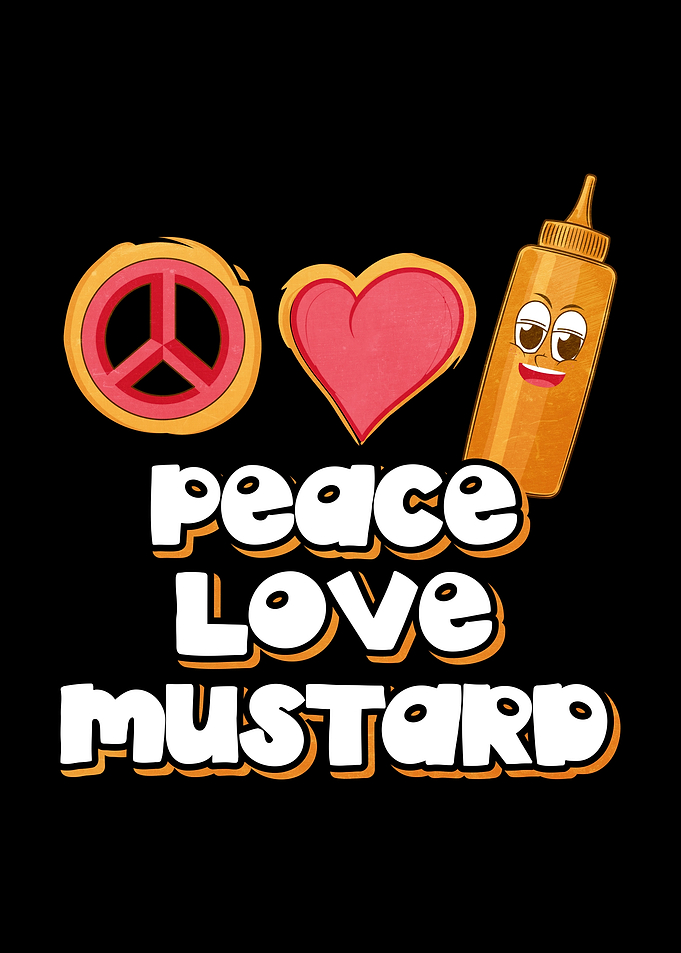 Peace Love Mustard Gift