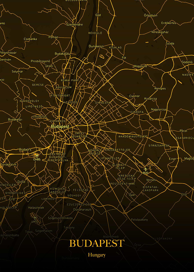 Budapest Gold Maps