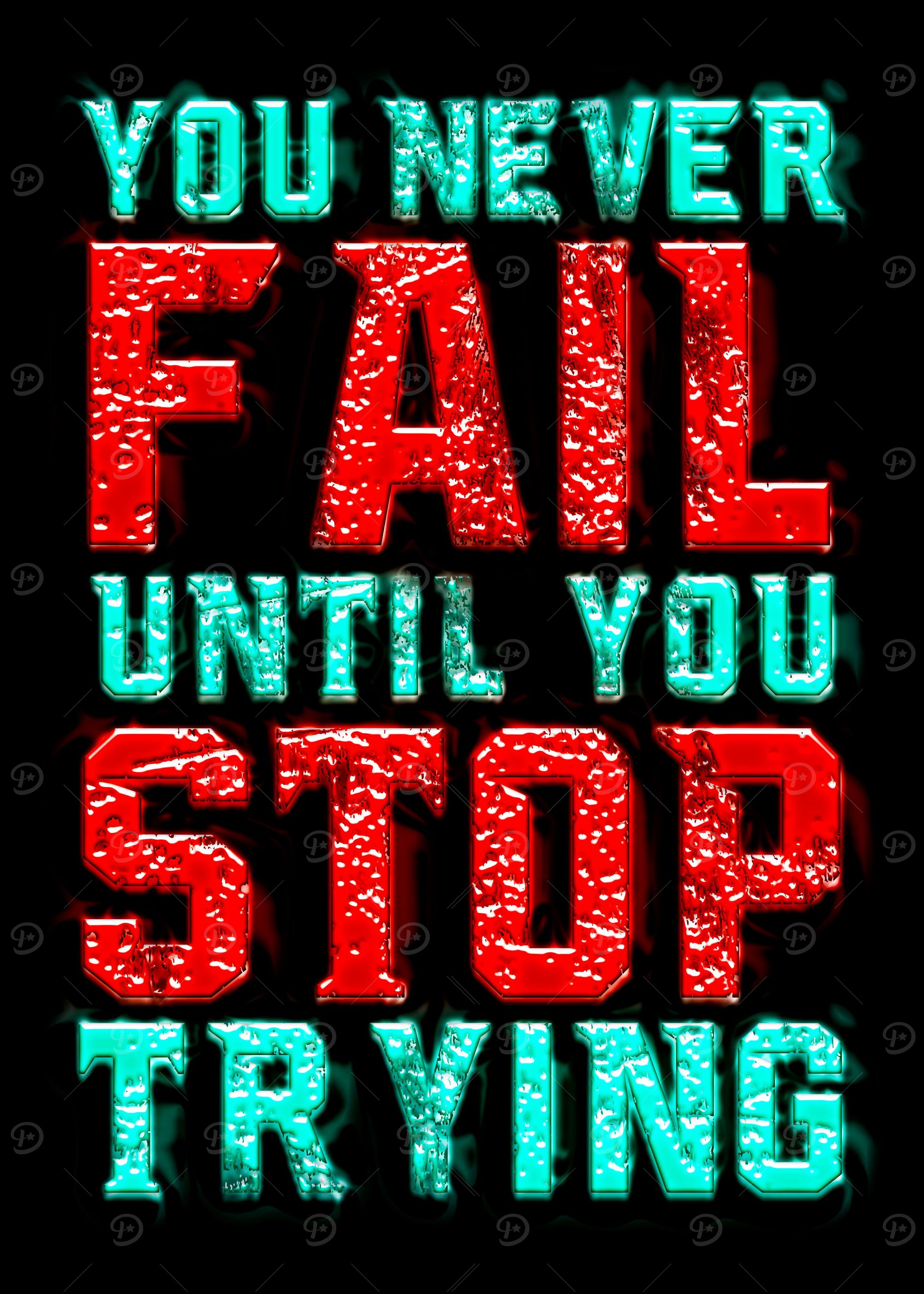 you never neon