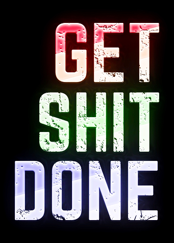 get shit done neon