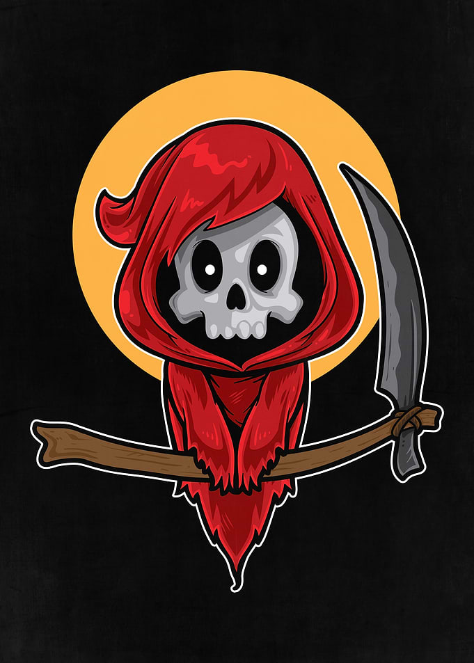 Cute Grim Reaper