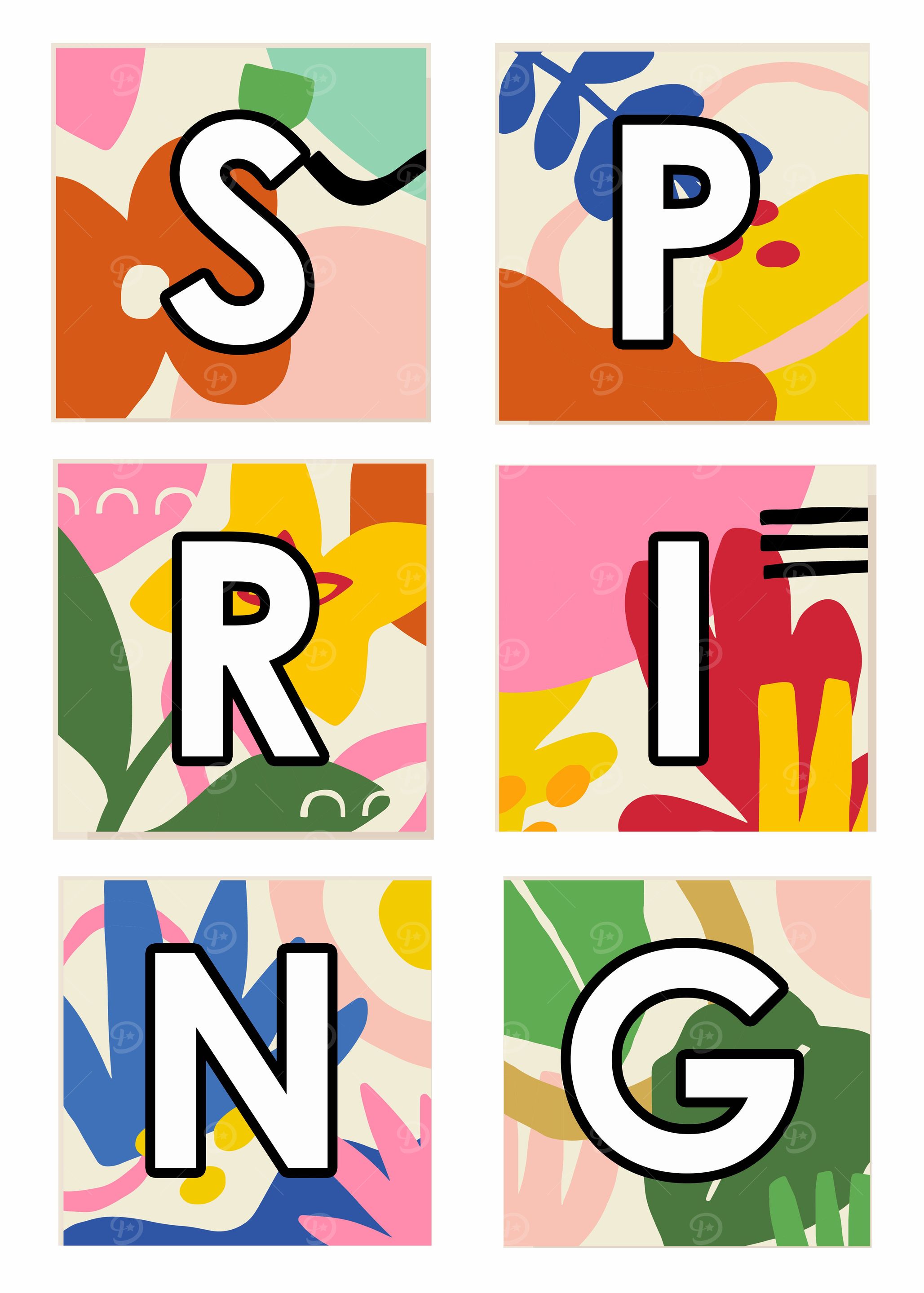 Colorful SPRING