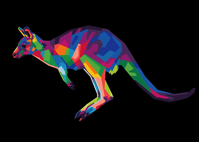 Colorful illustration kang