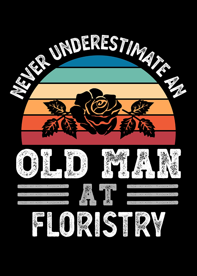 Old Man at Floristry