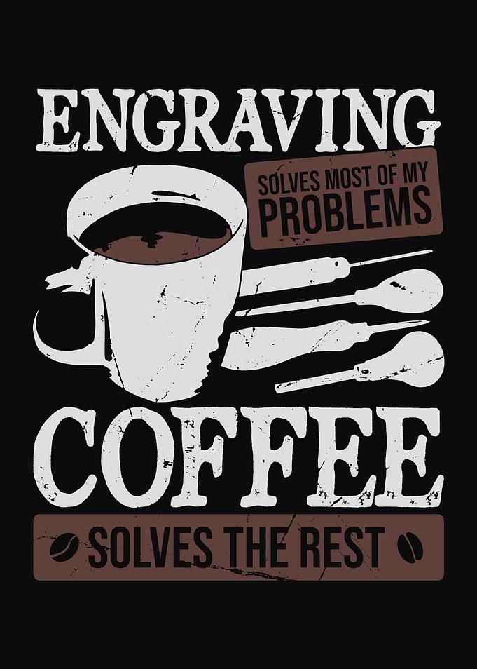 Hand Engraving Coffee
