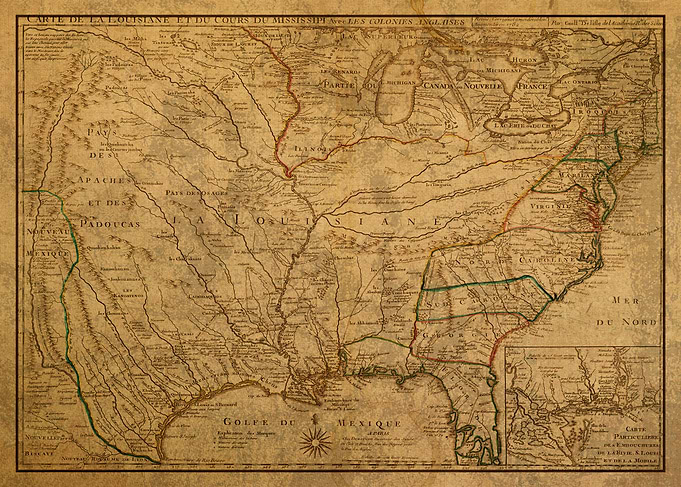 Louisiana Territory Map
