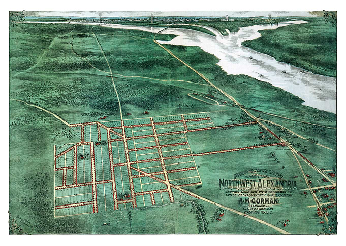 Map of Alexandria