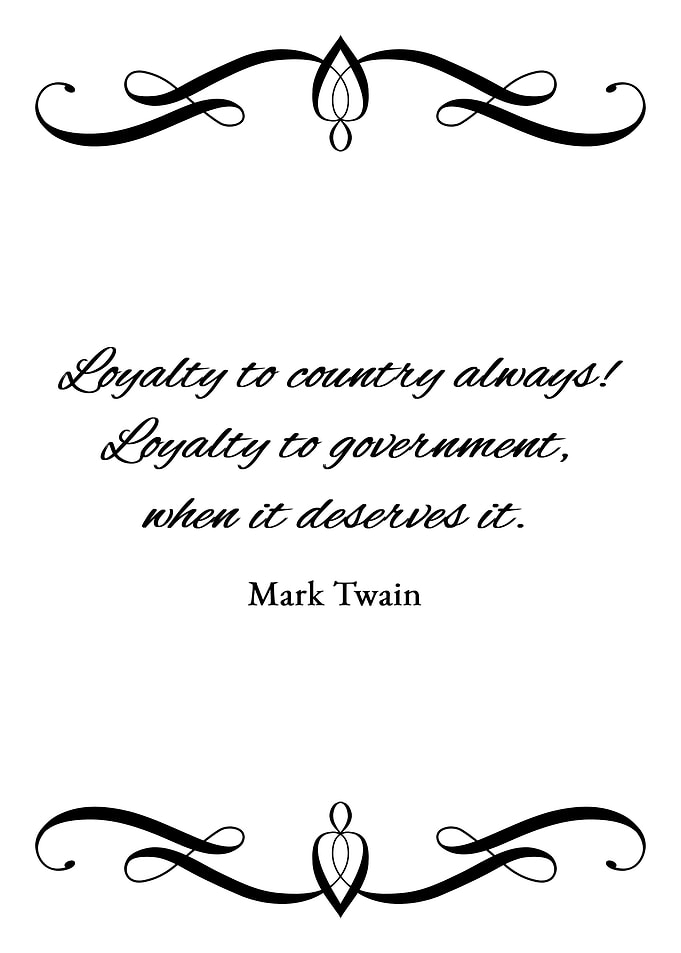 Loyalty to Country