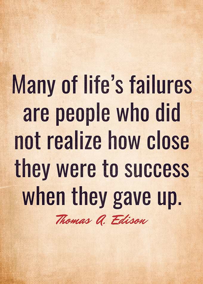 Thomas A Edison Quotes