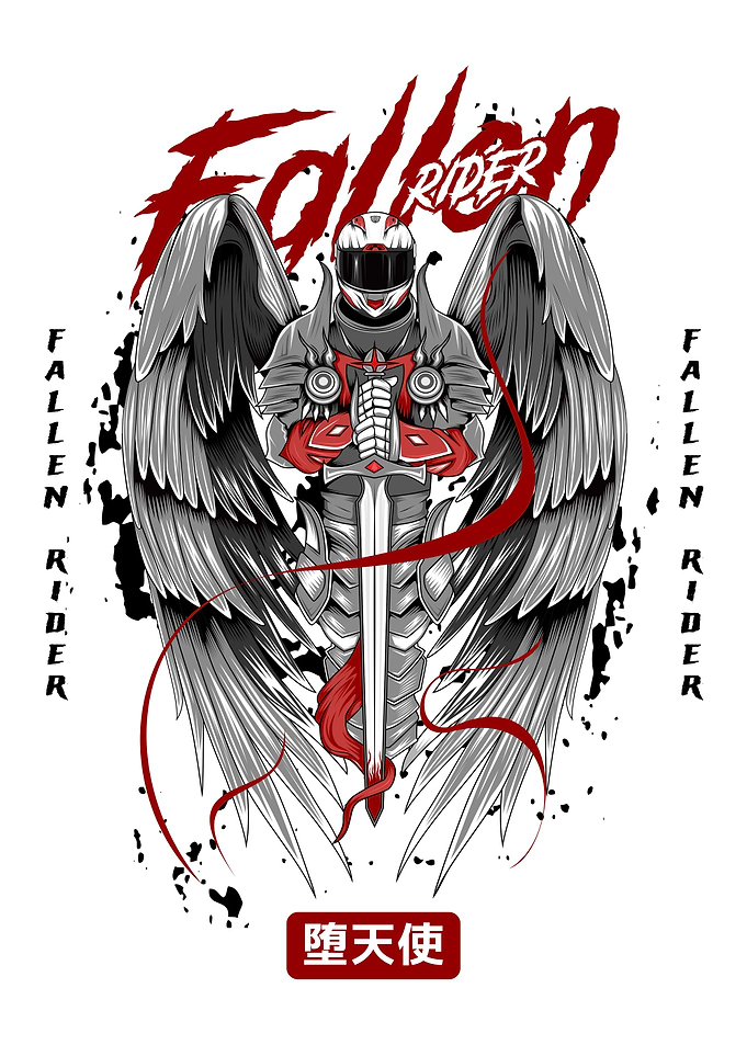 fallen rider