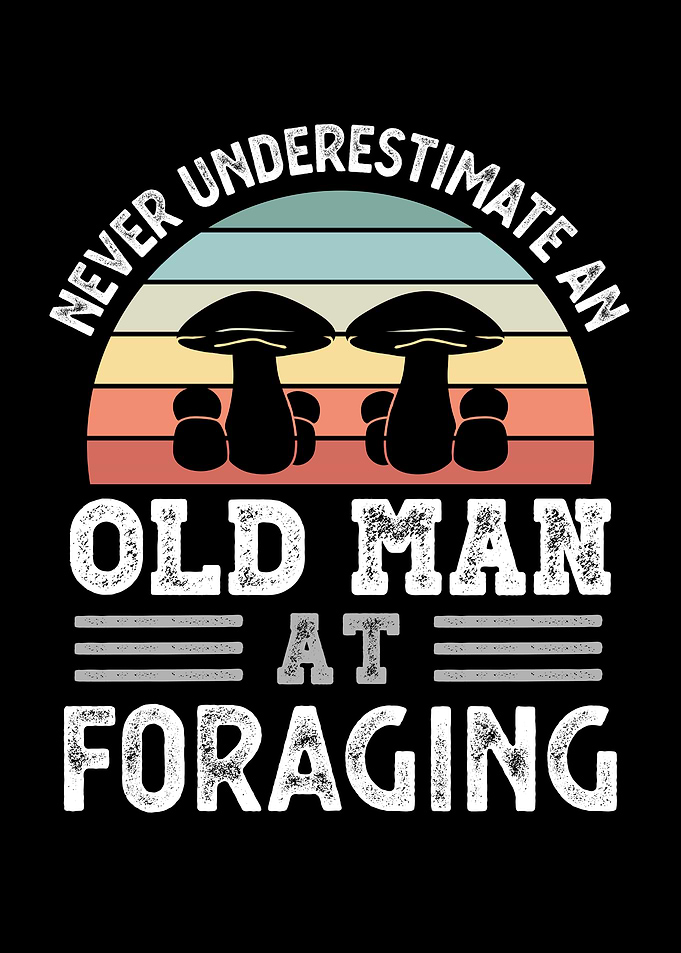Old Man at Foraging