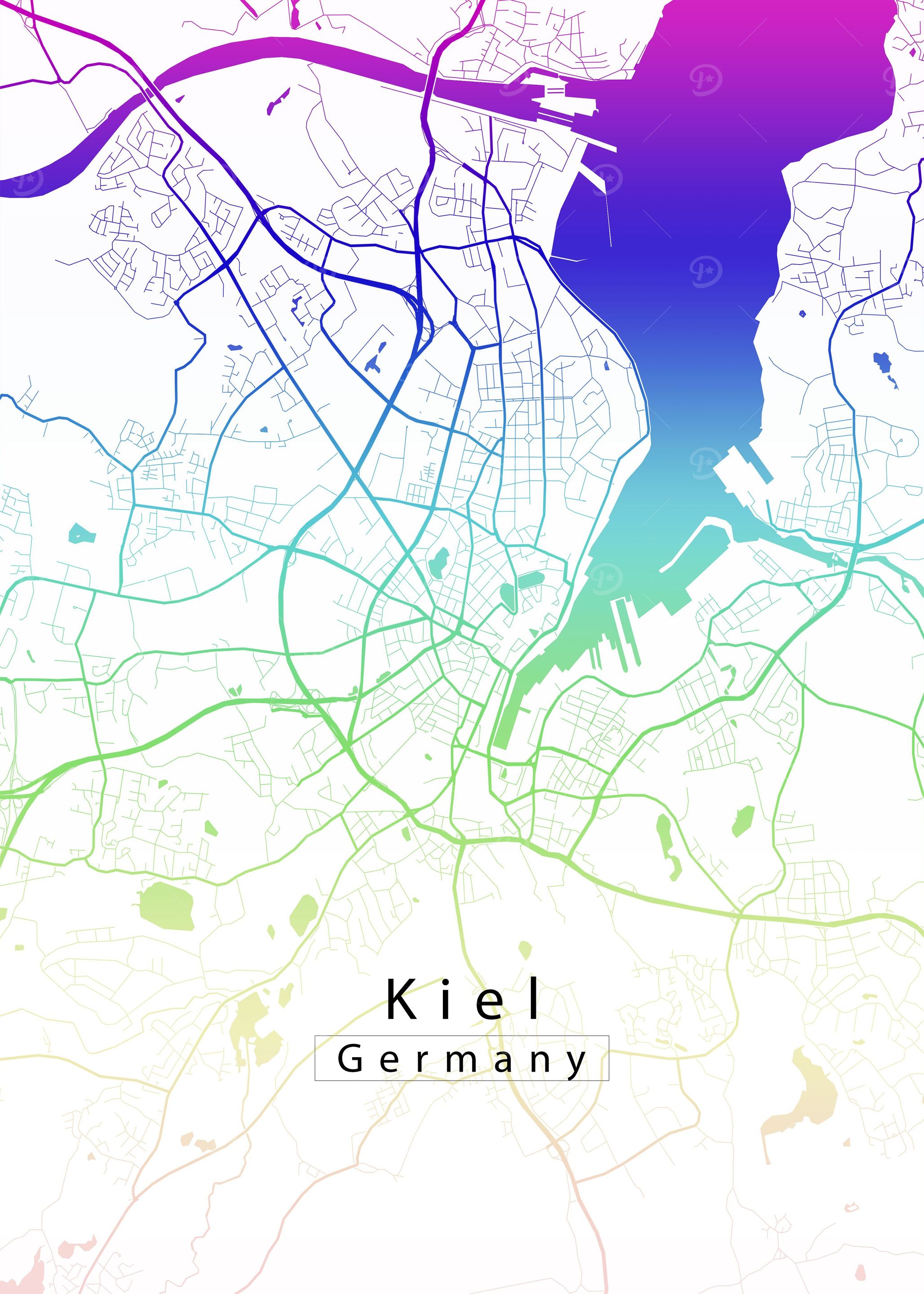Kiel City Map