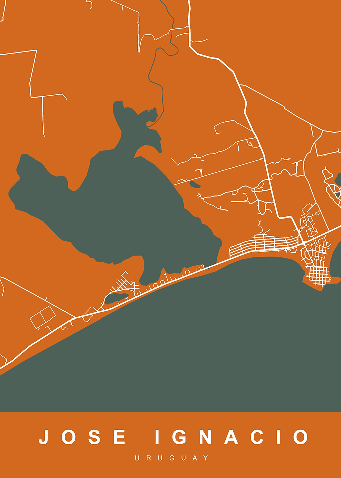 JOSE IGNACIO Map URUGUAY