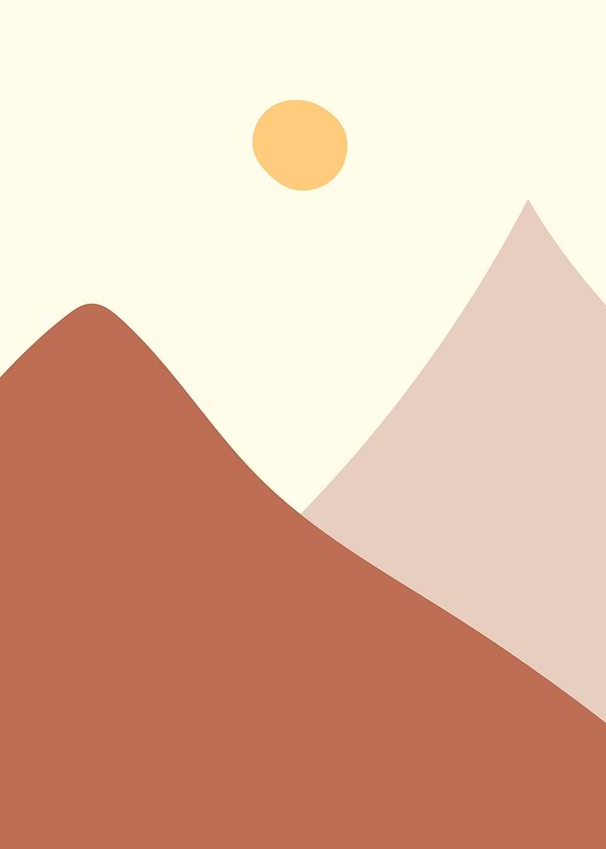 Mountains Terracotta 3