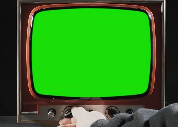 TV vintage darkness hand k