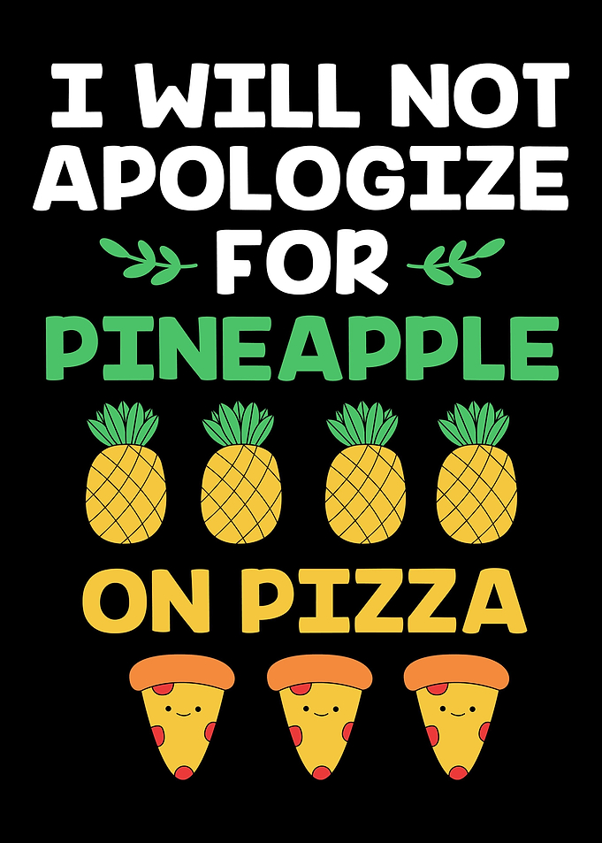 Funny Pineapple Pizza