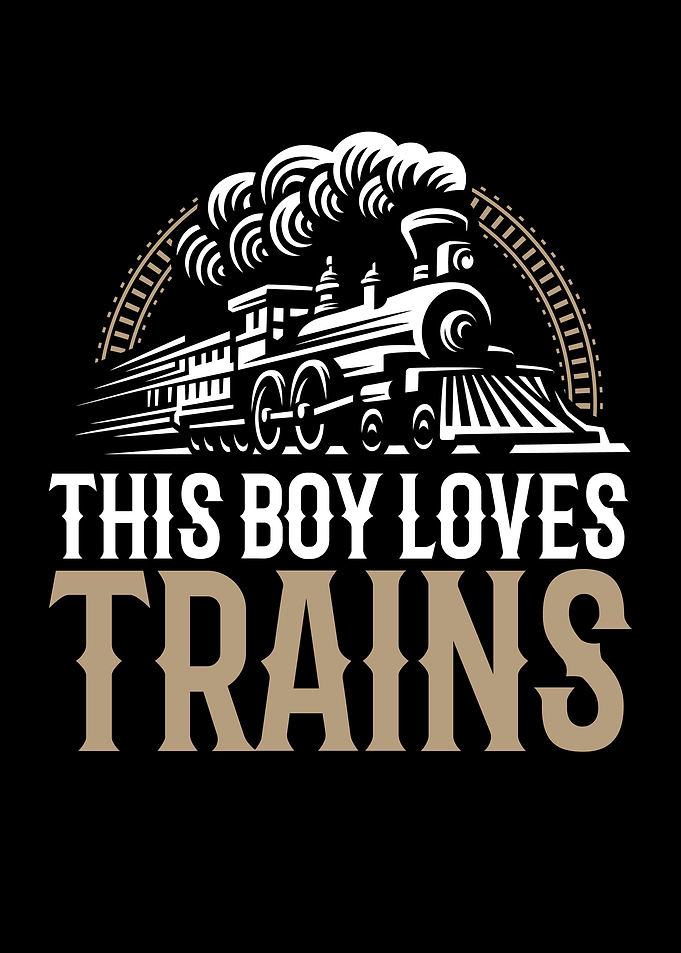 This Boy Loves Trains