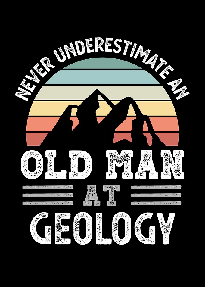 Old Man at Geology Fathers