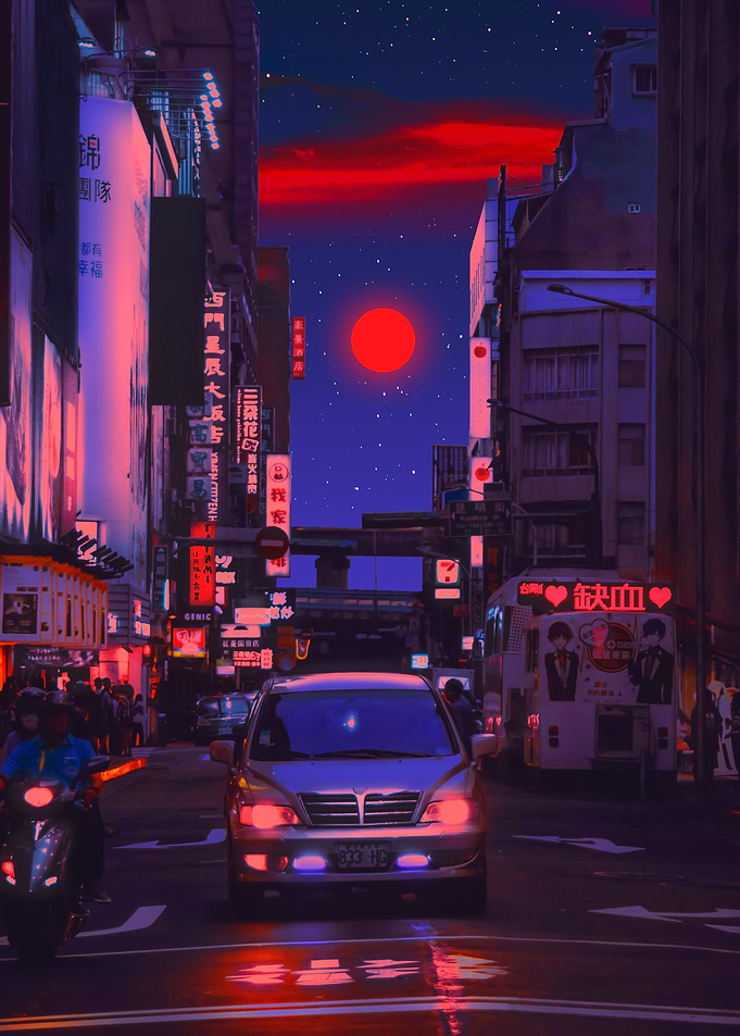 Taipei Cyberpunk City 2