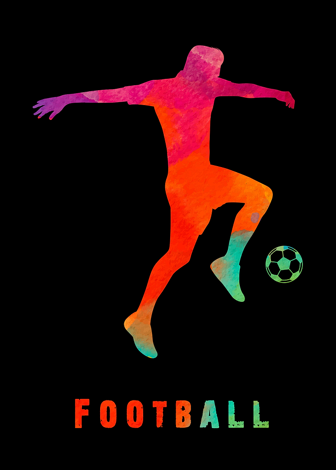 Football Colorfull Sports