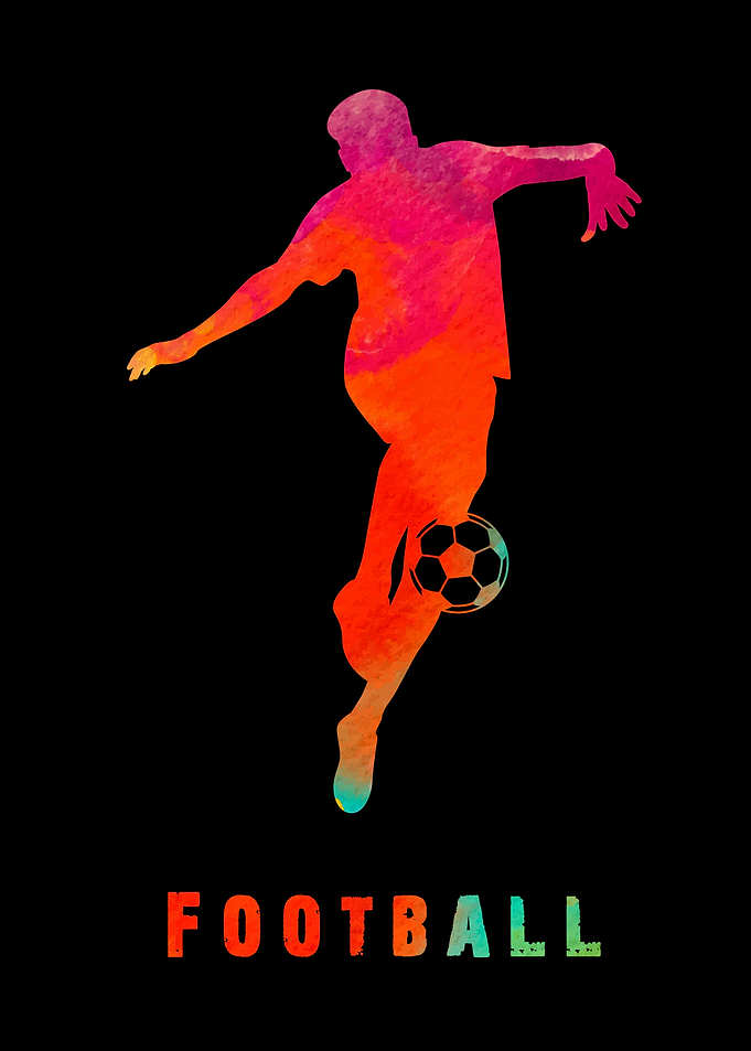 Football Colorfull Sports