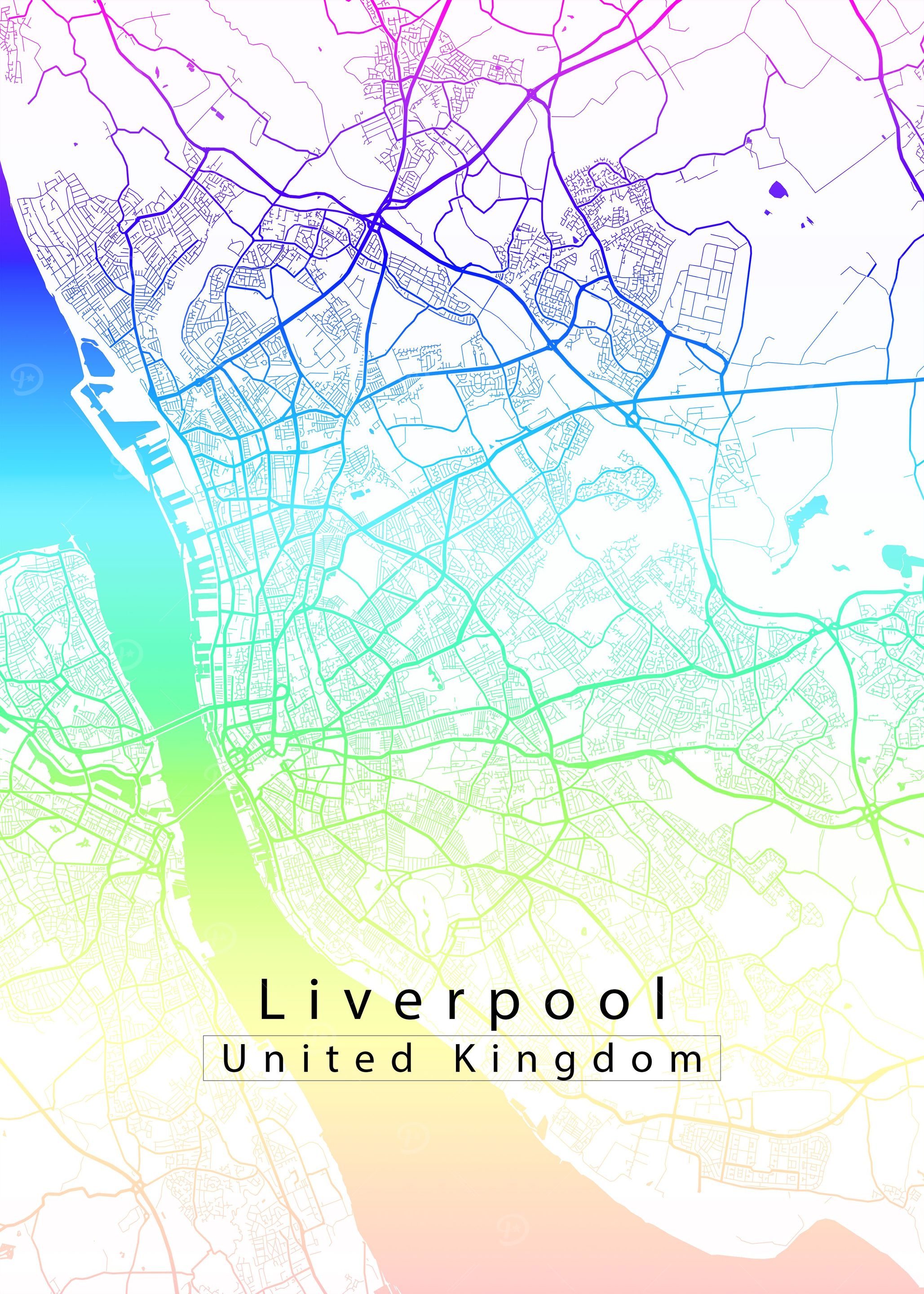 Liverpool City Map