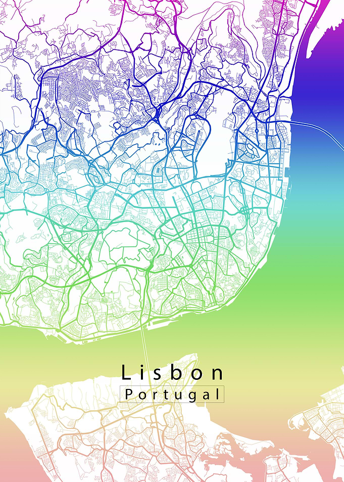 Lisbon City Map