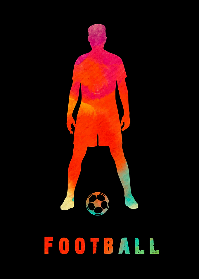 Football Colorfull Sports