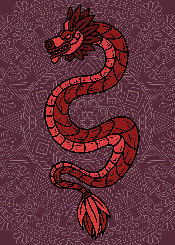 Quetzalcoatl Aztec Mayan