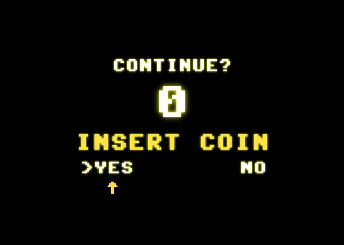 Insert coin c64 lo glow ze