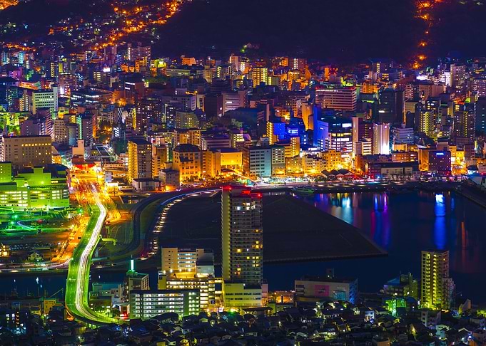 Nagasaki at Night