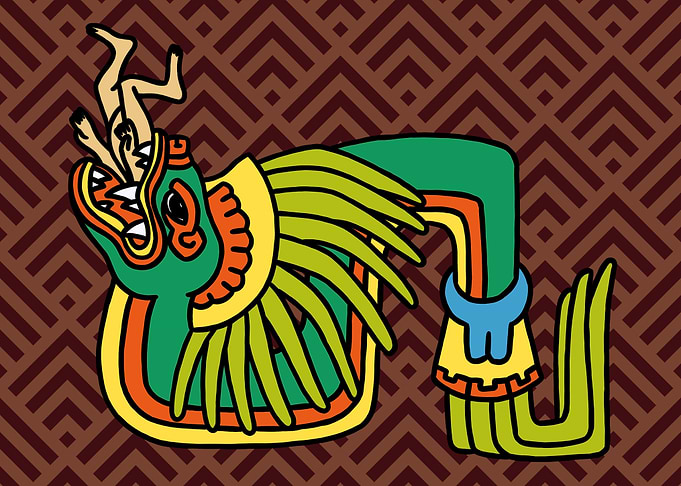 Quetzalcoatl Aztec Mayan