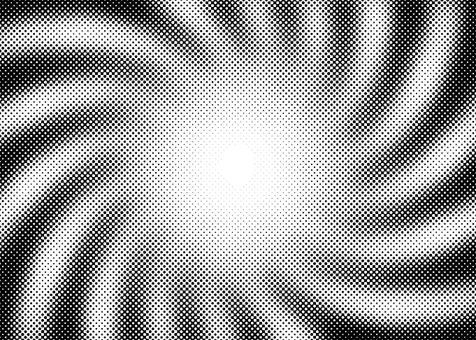 Halftone pinwheel headache