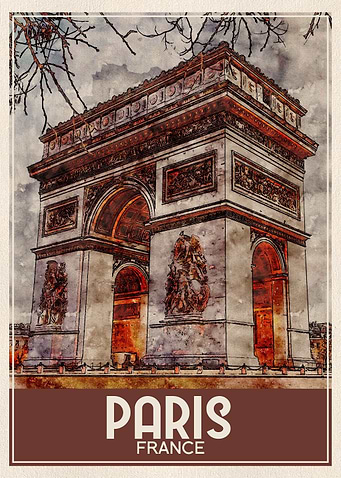Travel Art Paris France