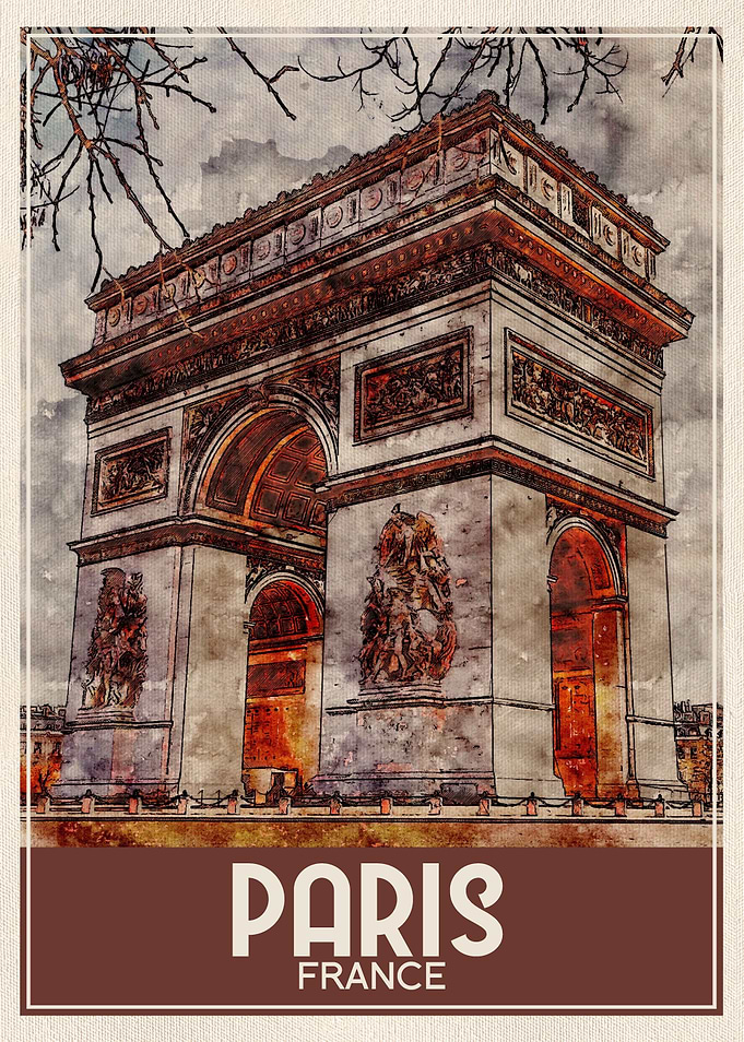 Travel Art Paris France