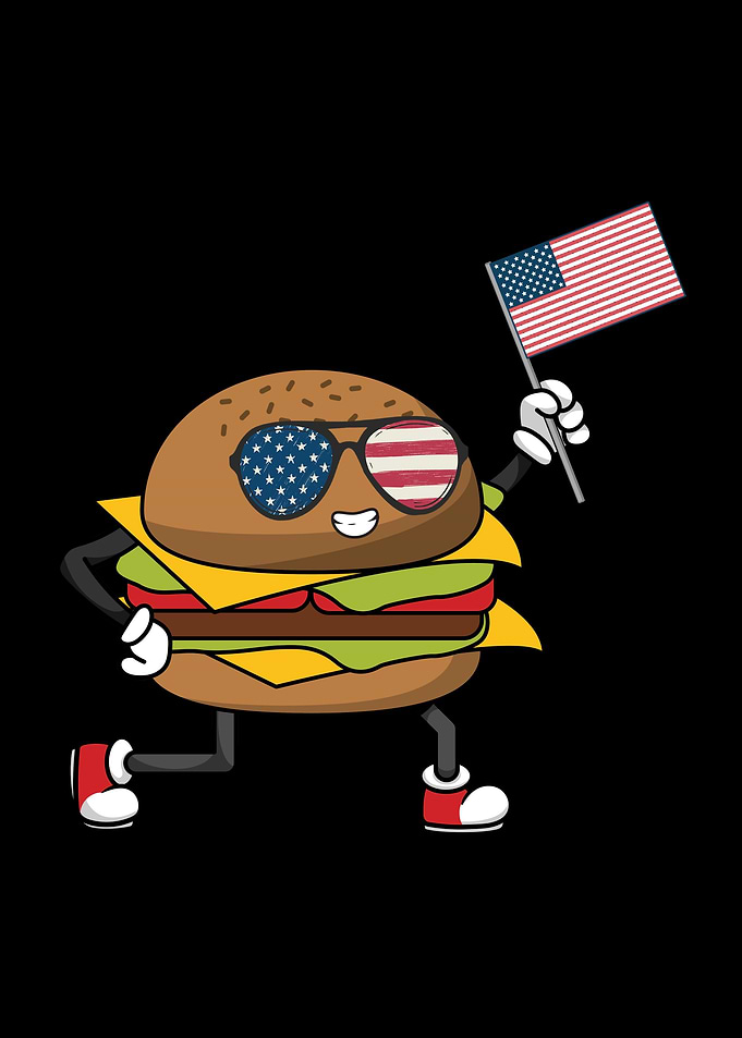 USA Burger 4th of July