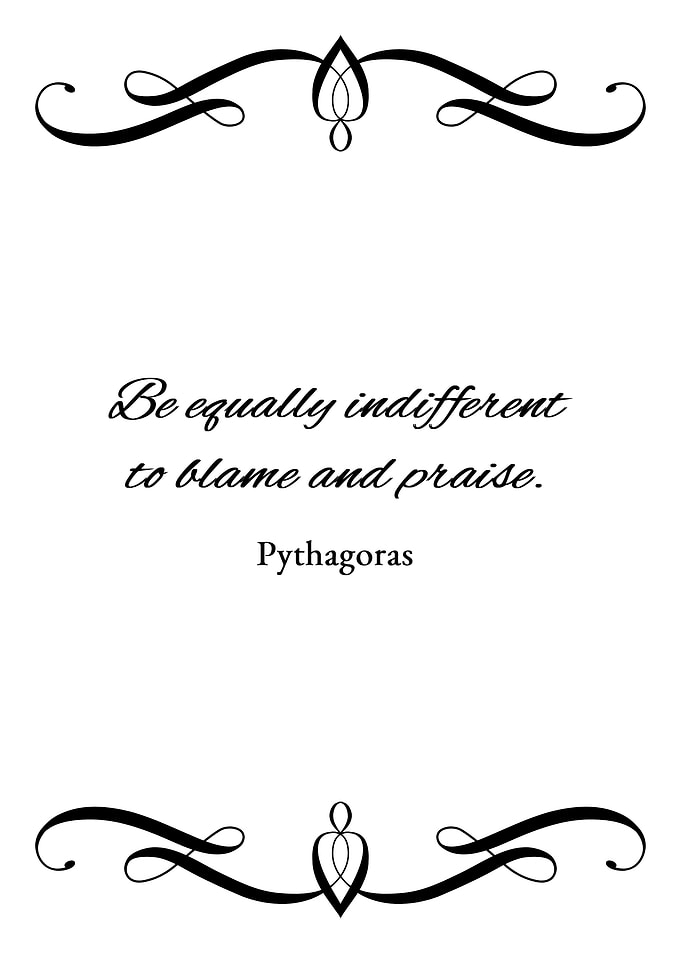 Equally Indifferent