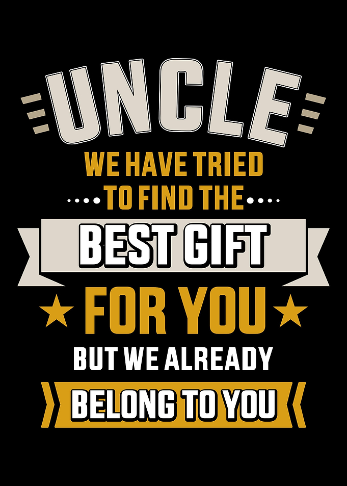 Uncle tried find best belo