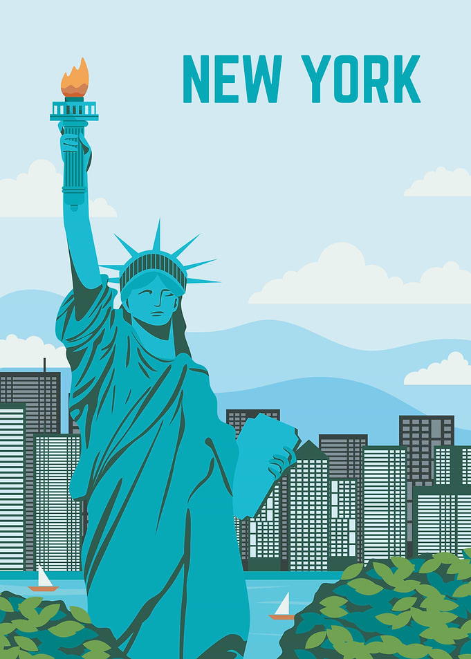 New York Statue of Liberty