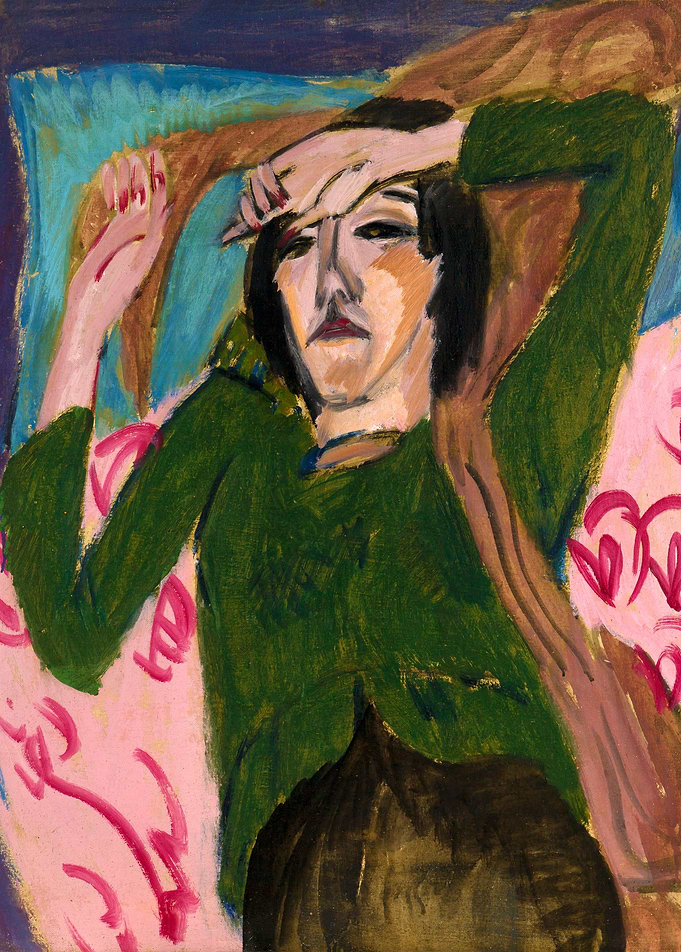 Woman in the Green Blouse