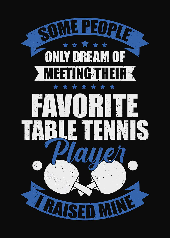 Table Tennis Dad Design