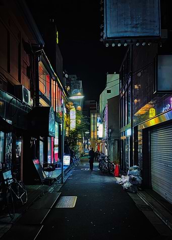 Urban Alley Tokyo Japan