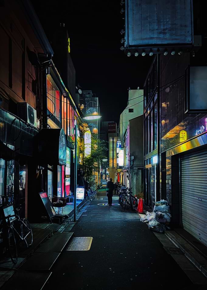 Urban Alley Tokyo Japan