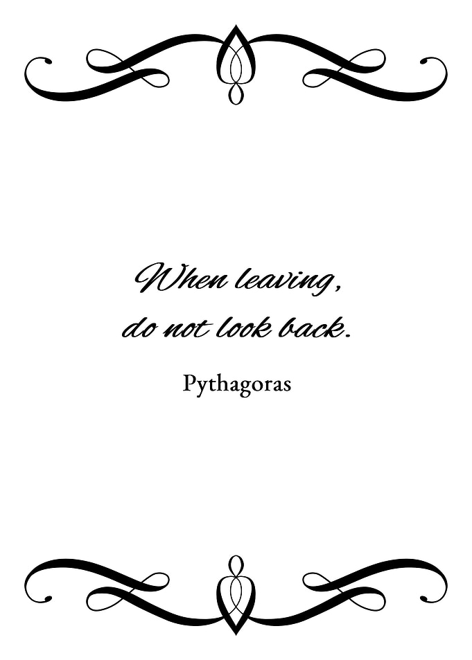 Do Not Look Back
