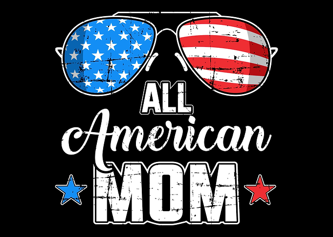 All american mom US flag s