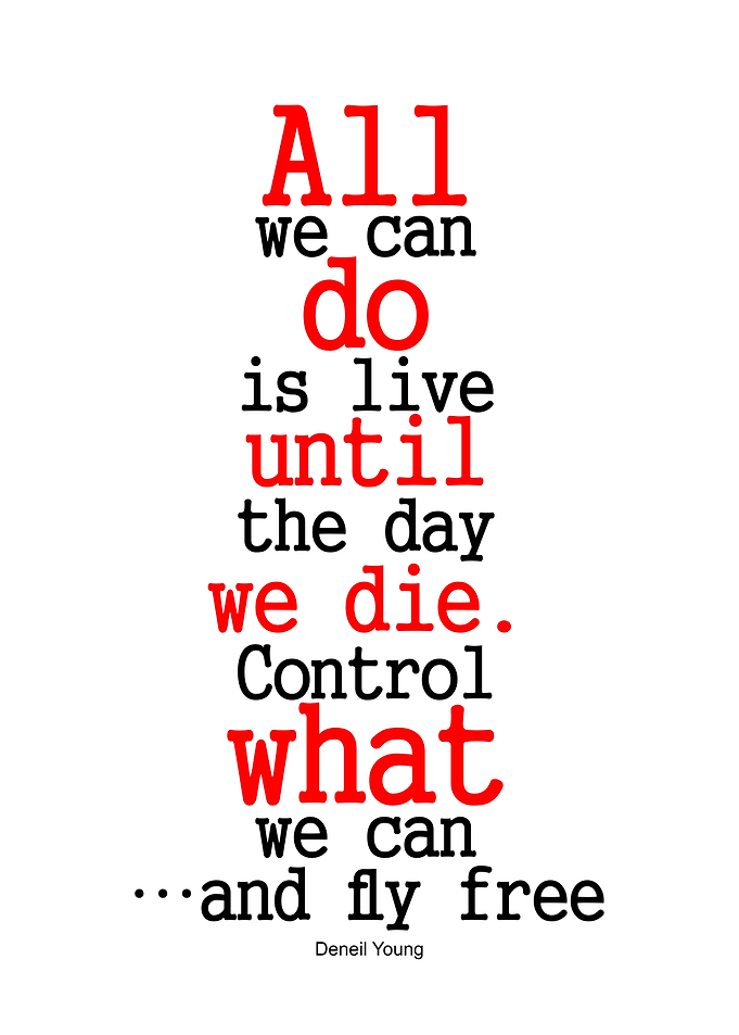 All we can do